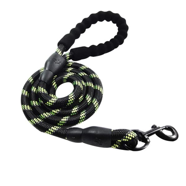 Various Colors Wholesale High Quality Dog Leash Nylon Reflective Comfort Dog Leash No Pull