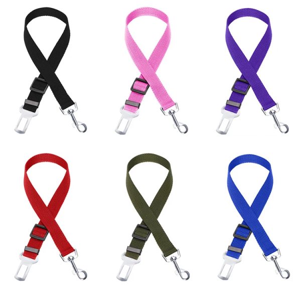 Popular Useful Pet Car Seat Belt Dog Adjustable Seat belt Dog Leash Car Seat Belt