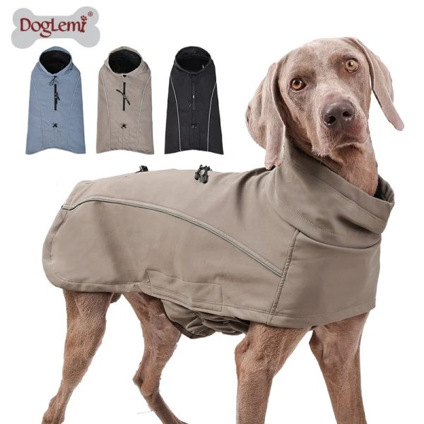 Warm pet clothing Waterproof and thick dog clothing