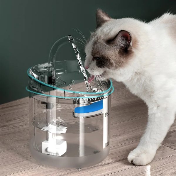 Cat water dispenser automatic circulation filter smart dog flowing water bowl cat supplies pet water dispenser