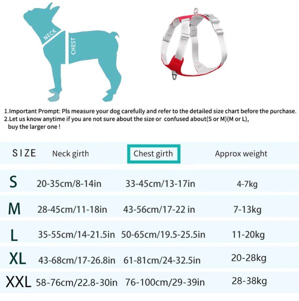 hot selling pet chest strap dog leash for big dog breathable reflective I-shaped chest back pet supplies