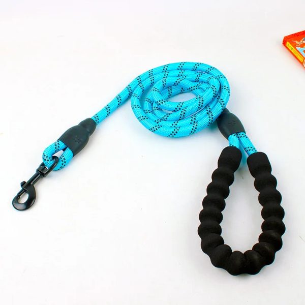 Various Colors Wholesale High Quality Dog Leash Nylon Reflective Comfort Dog Leash No Pull