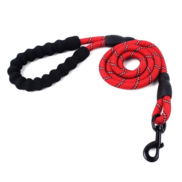 Various Colors Wholesale High Quality Dog Leash Nylon Reflective Comfort Dog Leash No Pull