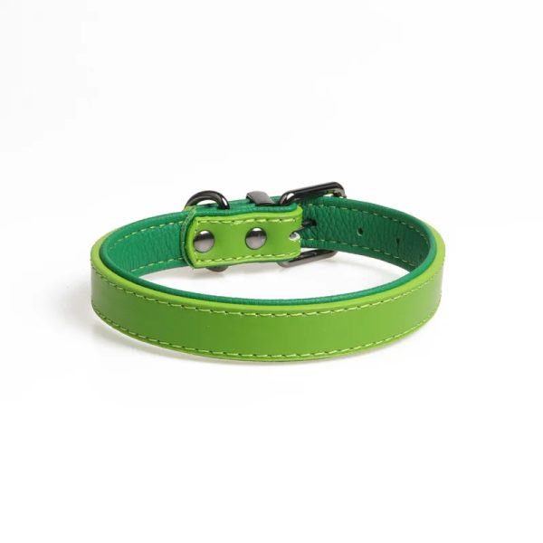 Hot Sale New Fashion Italian Durable Real Leather Dog Collar