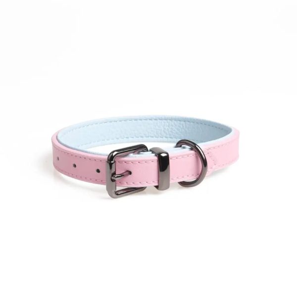 Hot Sale New Fashion Italian Durable Real Leather Dog Collar