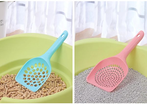 Wholesale Promotion Plastic Pet Dog Cleaning Cat Litter Shovel Scoop For Poop Cleaning Removing