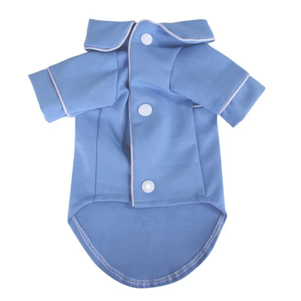 Hot Sale Soft Cute Dog Pet Pajamas Leisure Clothes Pet Dog Robe for easy wear quick drying