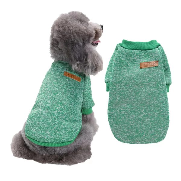 Winter soft and warm small knitwear clothing puppy cloth wholesale jacket sweater dog clothes pet clothing