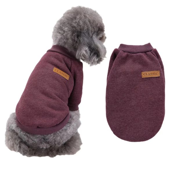 Winter soft and warm small knitwear clothing puppy cloth wholesale jacket sweater dog clothes pet clothing