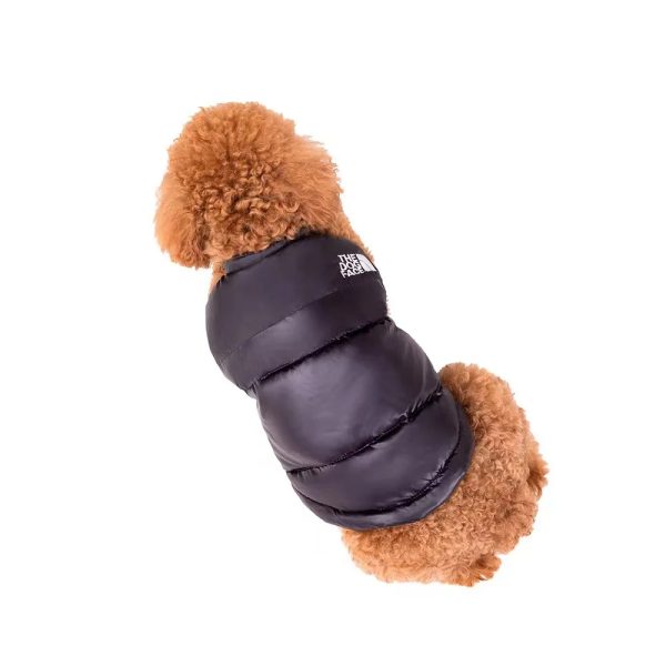 Dog clothes autumn and winter pet dog small dog teddy bear thick warm down clothes waistcoat