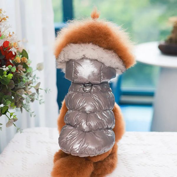 winter pet clothing cotton coat vest