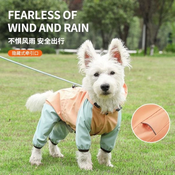 Manufacturers direct cat dog cotton-padded jacket four legs pants