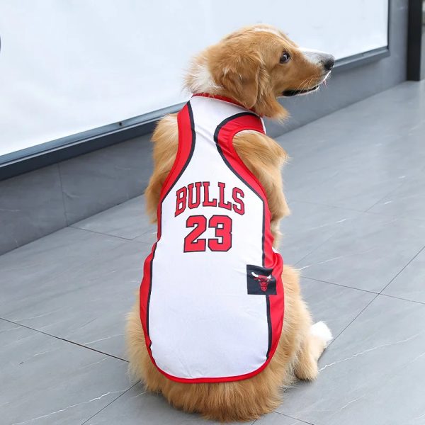 Dog Cat pet mesh vest basketball clothing