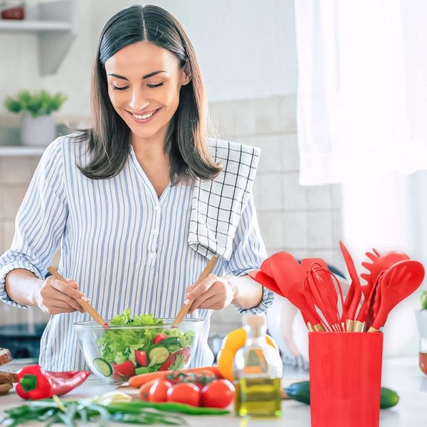 Silicone Kitchen Utensils Set