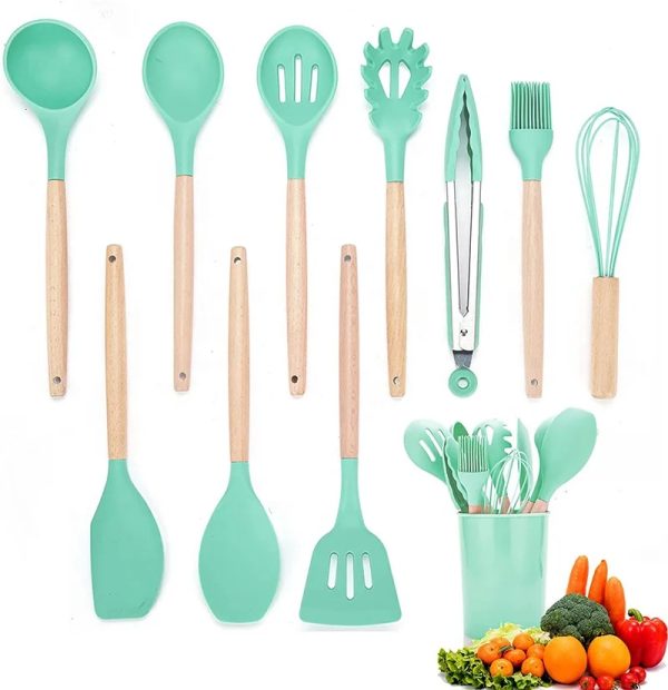 Silicone Kitchen Utensils Set