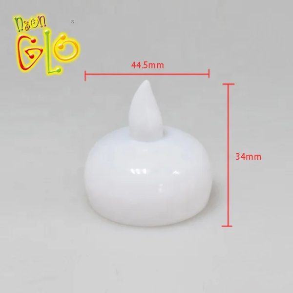 Water Activated LED Tea Light Yellow Flicker Floating LED Tealight Candle